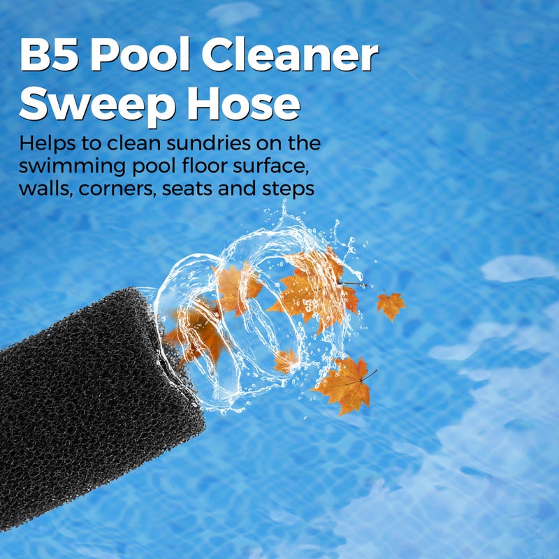 Funmit Automatic Pool Cleaner Sweep Hose Complete B5 B-5 Replacement for Zodiac Polaris 280 380 480 180 Pool Cleaner (1 Pack) - Image 5